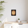 "Witness" by jinny, Matte Canvas Reproduction, Framed (Black)