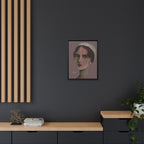 "The Bride" by jinny, Matte Canvas, Framed (Black)