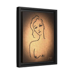 "Witness" by jinny, Matte Canvas Reproduction, Framed (Black)