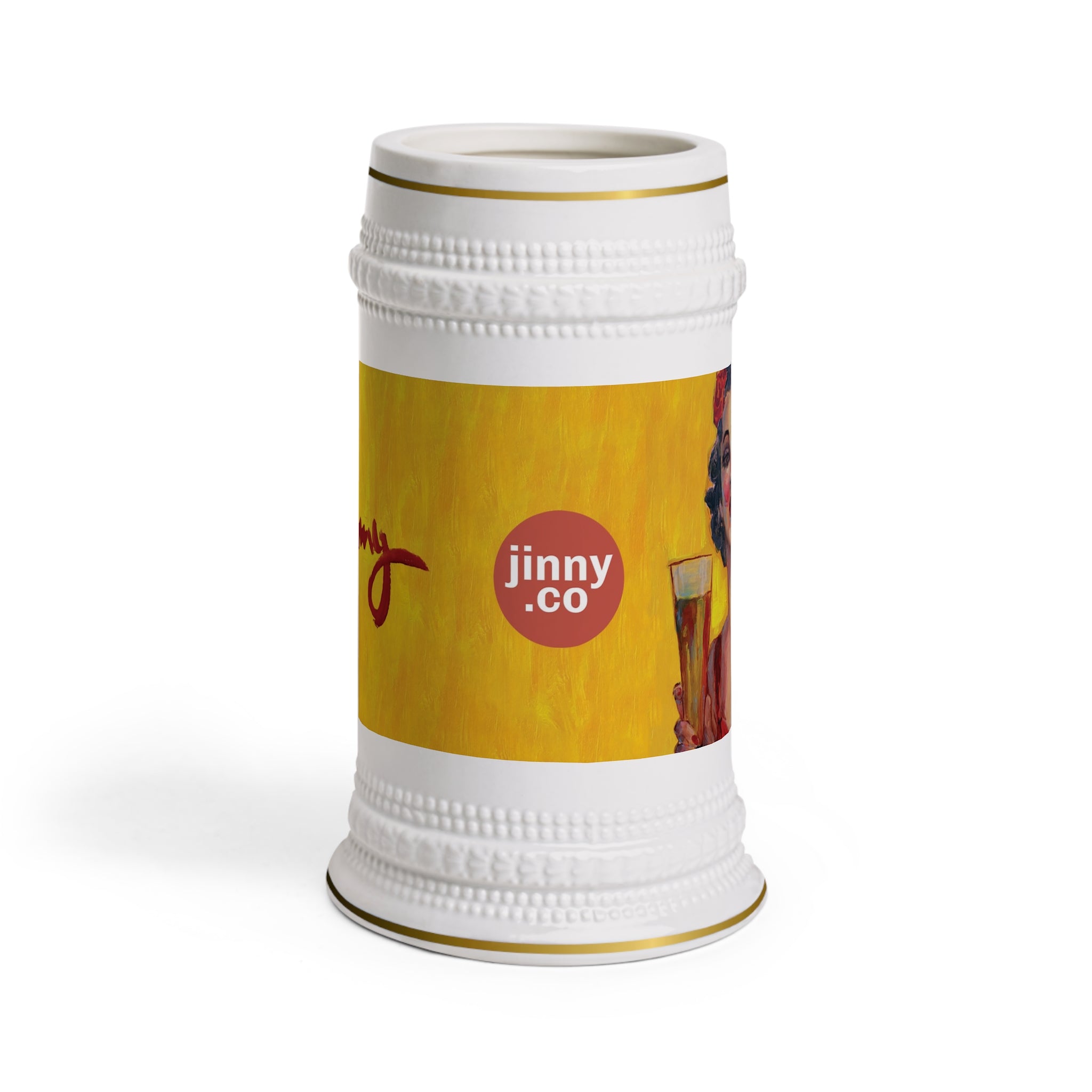 "Only Songs" by jinny, Beer Stein Mug