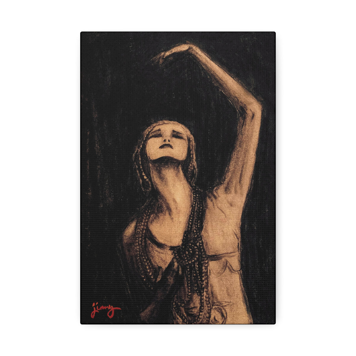 "Show Time" by jinny | Stretched Canvas Reproduction