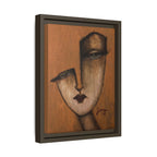 "I Know" by jinny, Matte Canvas, Framed (Multi-color)