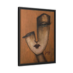 "I Know" by jinny, Matte Canvas, Framed (Multi-color)