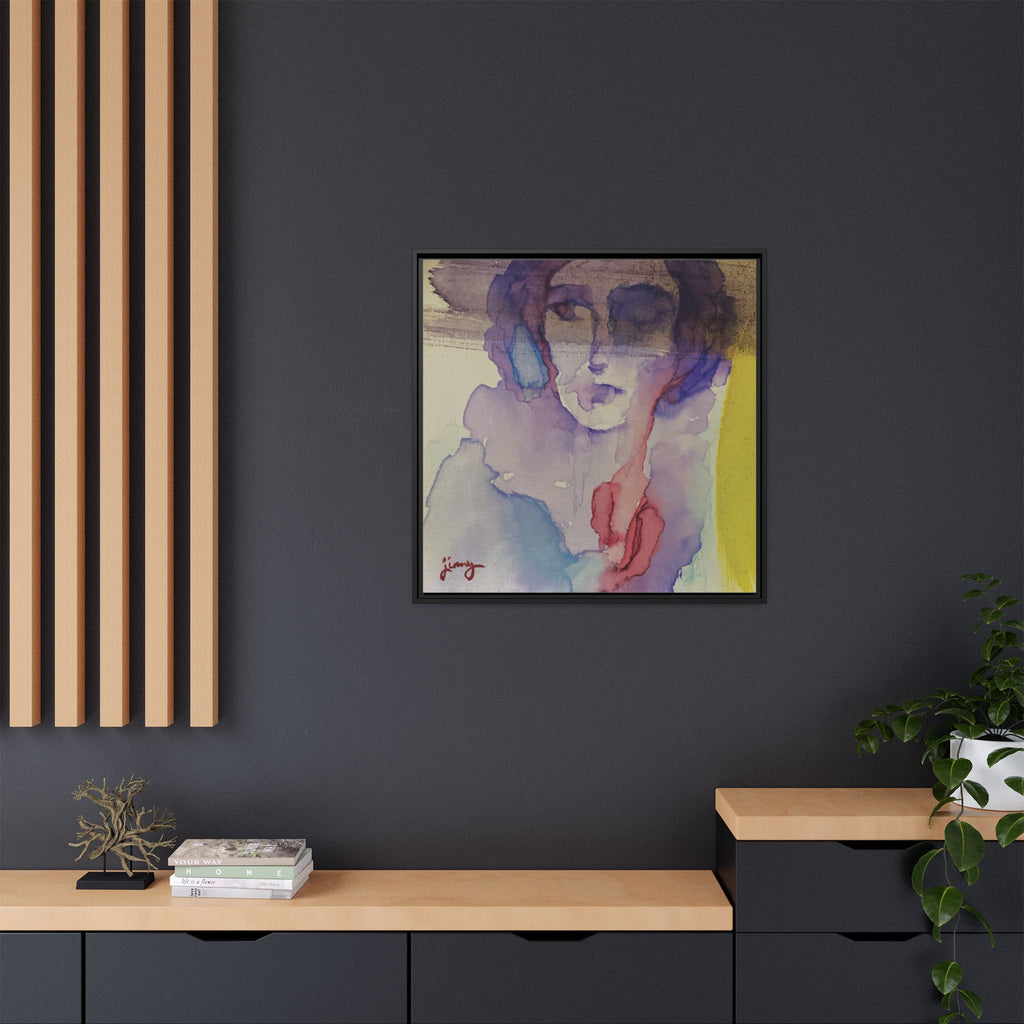 "After" by jinny, Matte Canvas Reproduction, Framed (Black)
