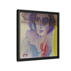 "After" by jinny, Matte Canvas Reproduction, Framed (Black)