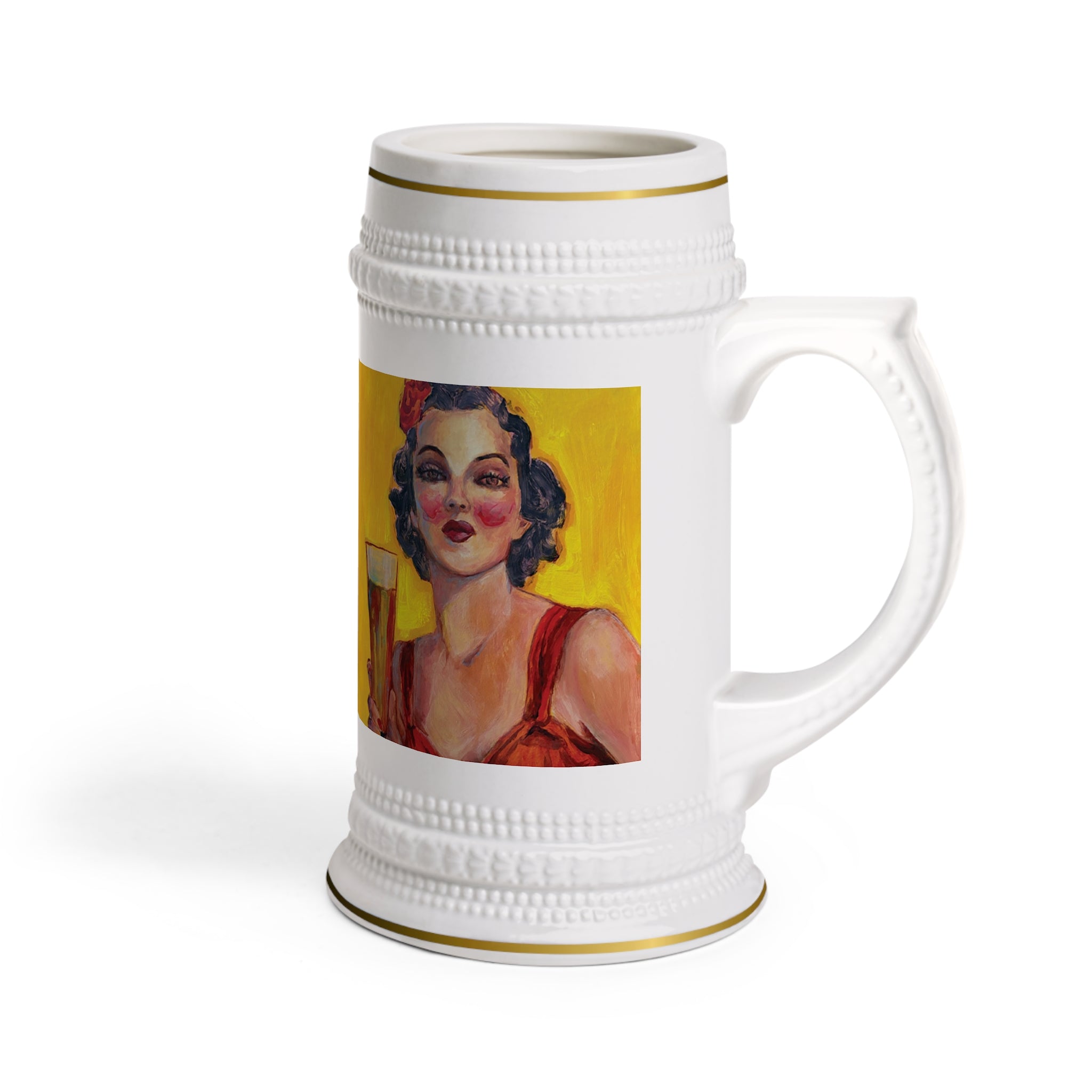 "Only Songs" by jinny, Beer Stein Mug
