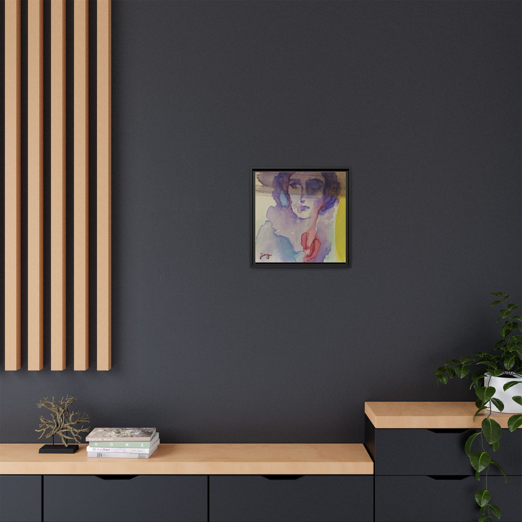 "After" by jinny, Matte Canvas Reproduction, Framed (Black)