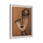 "I Know" by jinny, Matte Canvas, Framed (Multi-color)