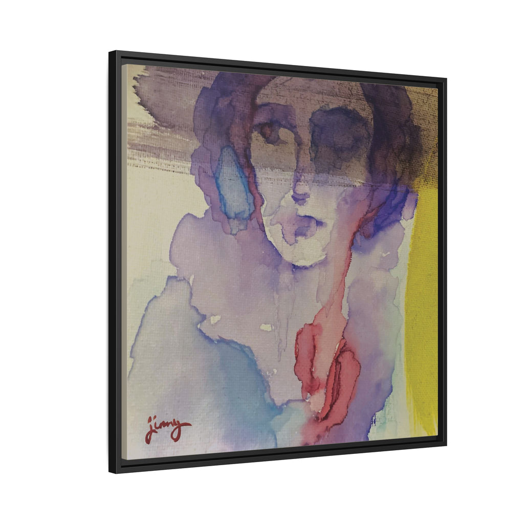 "After" by jinny, Matte Canvas Reproduction, Framed (Black)