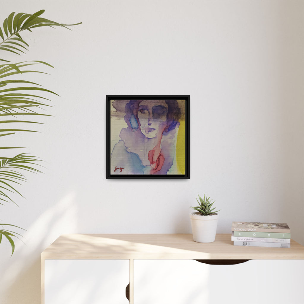 "After" by jinny, Matte Canvas Reproduction, Framed (Black)