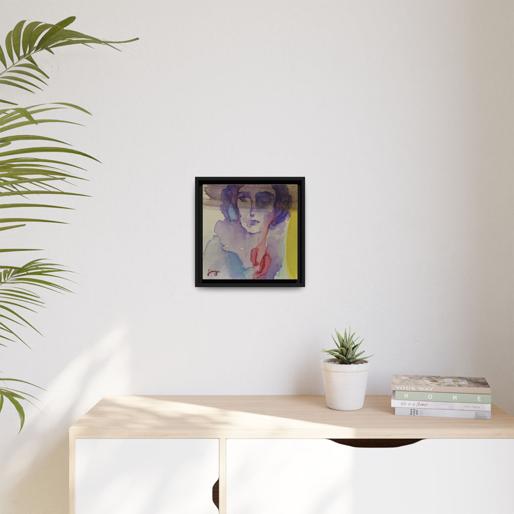 "After" by jinny, Matte Canvas Reproduction, Framed (Black)