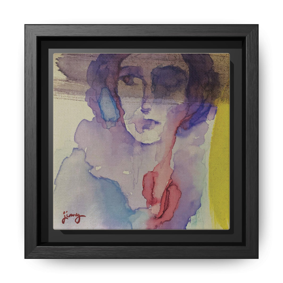 "After" by jinny, Matte Canvas Reproduction, Framed (Black)