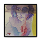 "After" by jinny, Matte Canvas Reproduction, Framed (Black)