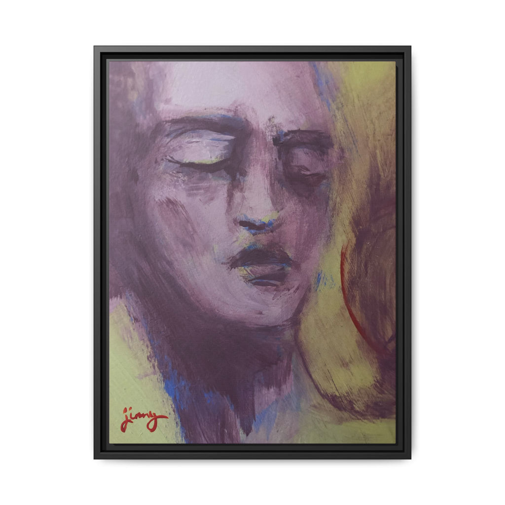 "No Other" by jinny, Matte Canvas Reproduction, Framed (Black)