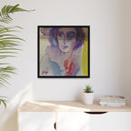 "After" by jinny, Matte Canvas Reproduction, Framed (Black)