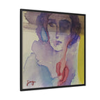 "After" by jinny, Matte Canvas Reproduction, Framed (Black)