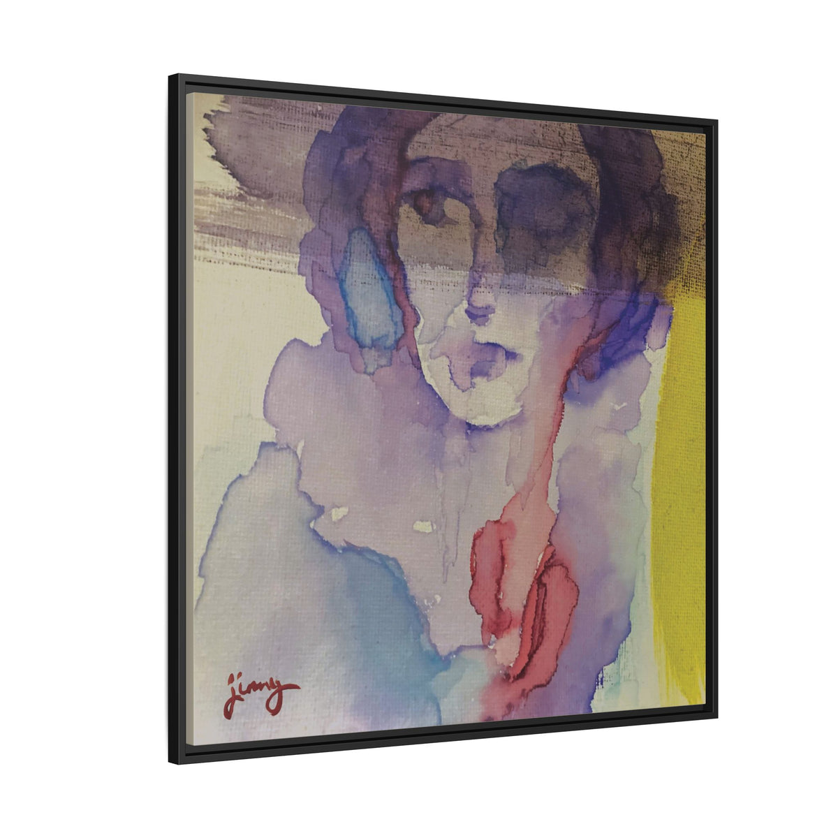 "After" by jinny, Matte Canvas Reproduction, Framed (Black)