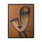 "I Know" by jinny, Matte Canvas, Framed (Multi-color)