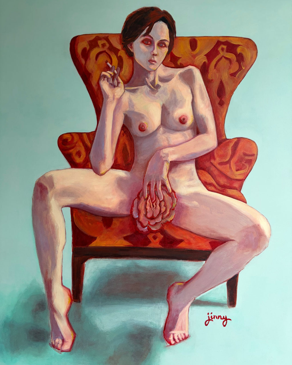 Nothing but Flowers | Original Painting by jinny