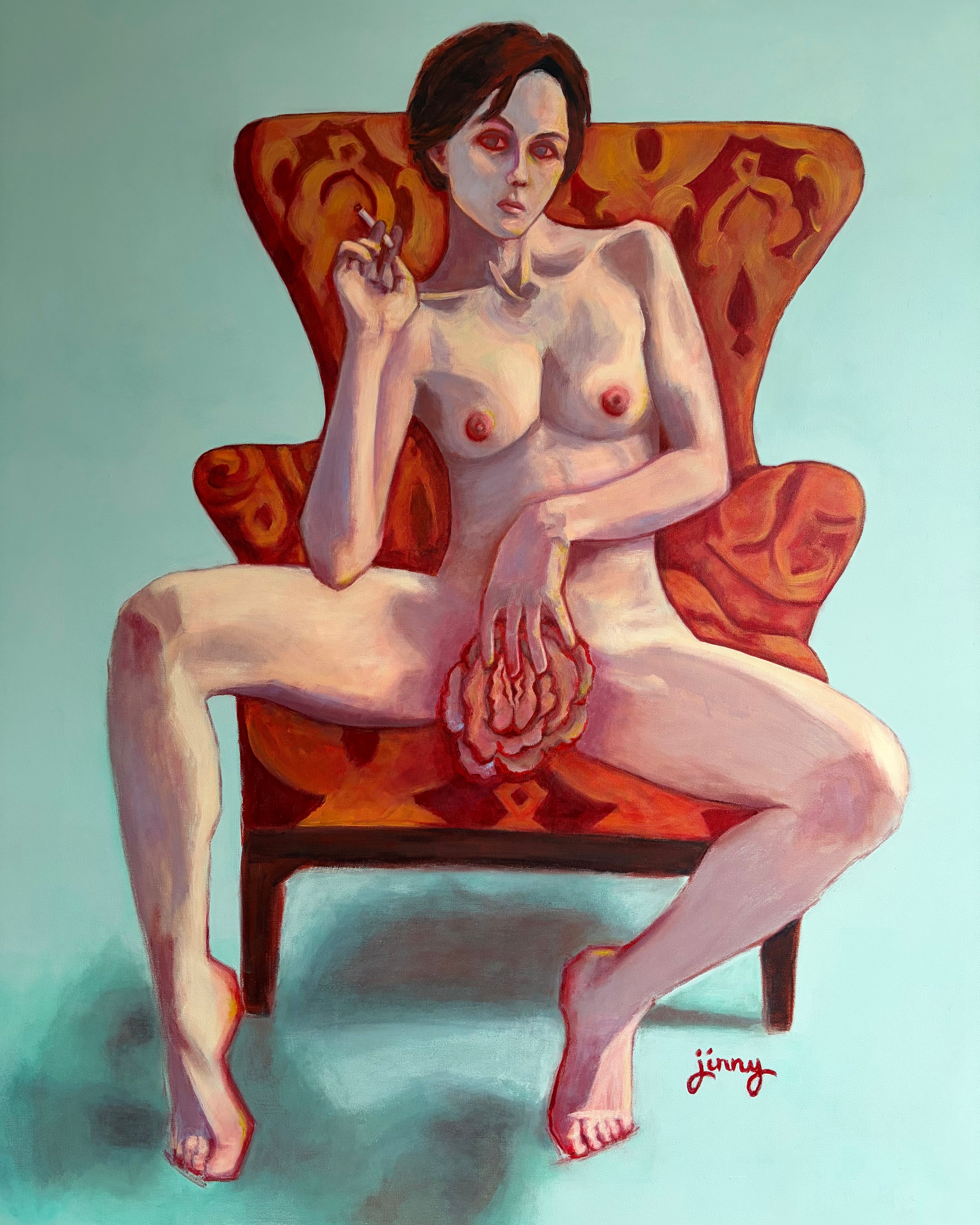 Nothing but Flowers | Original Painting by jinny