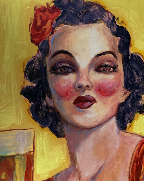 Only Songs | Original Painting by jinny