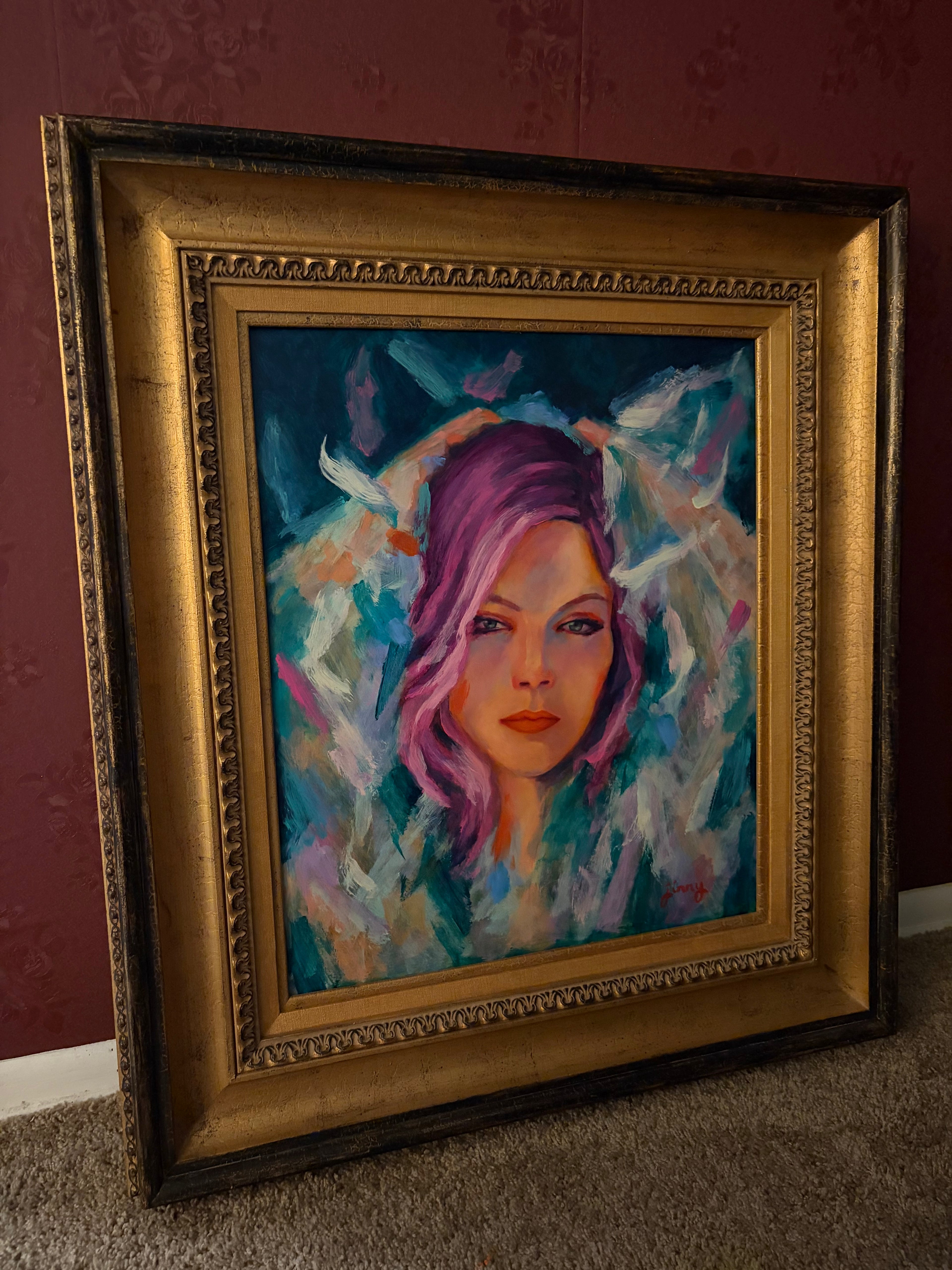 Rescue My Heart | Original Painting by jinny