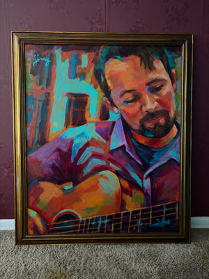 In the Key of B | Original Painting by jinny